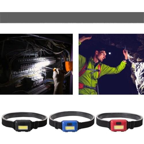 Mini COB LED Headlamp 3 Modes Waterproof Headlight Head Flashlight Torch Lanterna For Outdoor Camping Night Fishing
