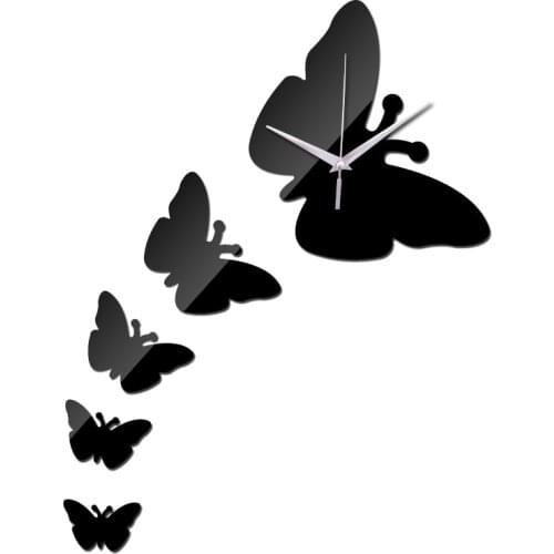 New sale stickers home decoration acrylic mirror clocks surface modern design furniture still life sticker