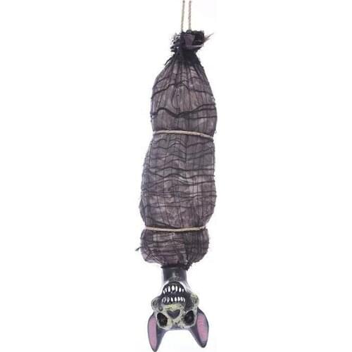 Customized Halloween Scary Electric Bats Hanging Toy Electric Decorative Pendant Halloween Bat