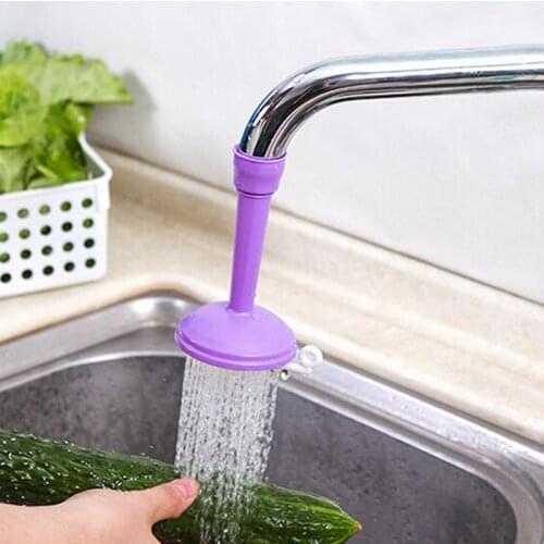 Adjustable Tap Nozzle 360 Degree Rotating Kitchen Sprayers Water Saving Shower Head Kitchen Faucet Accessories Dual Water Spouts