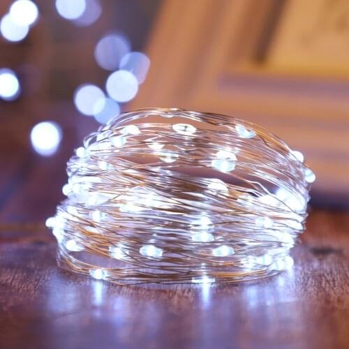 Christmas Decorations 2022 New Year Garland 1-10M Copper Wire LED String Light Christmas Tree Decor for Home Christmas Ornaments