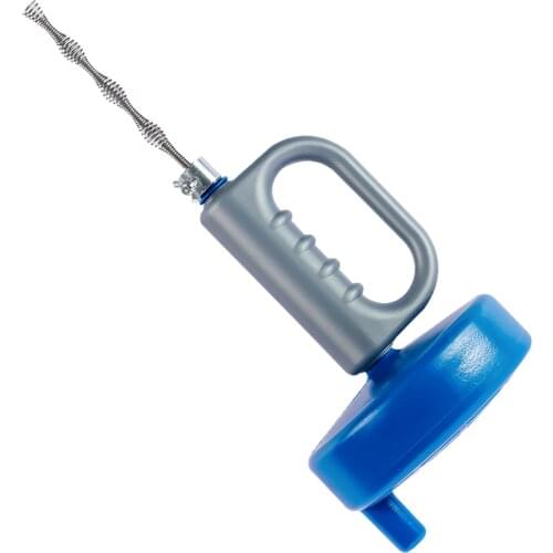 Kitchen Toilet Sewer Blockage Hand Tool Manual Pipe Dredger Drains Dredge Drill-Powered Extension 10M Drain Cleaner Spring