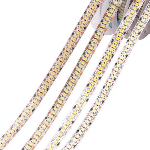 12V 5m LED Strip Light 2835 SMD 1200LED 2400LED Tape Strip LED Piexl Light Indoor Lingting for Home Decoration Waterproof IP67