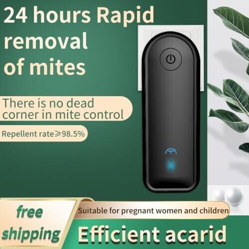 Ultrasonic Mite Remover Small Mite Remover Bed Mite Removal Sterilization Physical Silent No Radiation US Standard