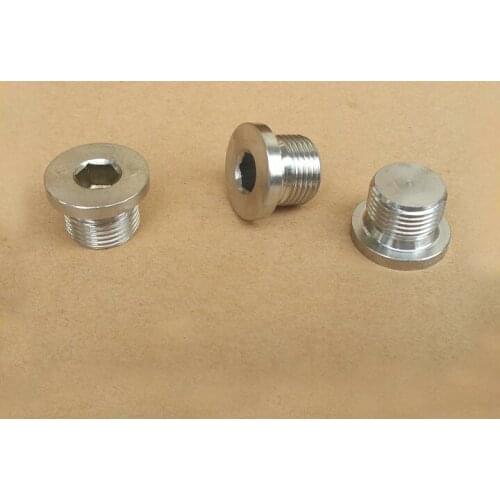 M8 M10 M12 M14 M16 M18 M20 M22 M24-M36 Stainless steel screw tube plug allen flange head grub bolts metric plugs High Quality