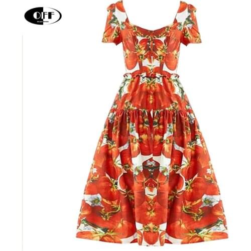 Designer Runway Chic French Party Evening Midi Rosy Dress Zevity Summer Short Sleeve Elegant Floral Women Goblincore Dresses ZA