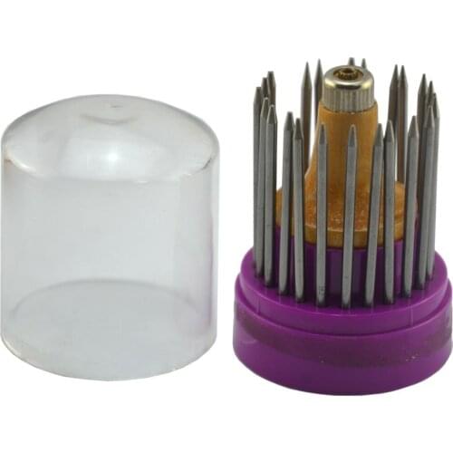 0-22# Bead Grain Tools Set,,diamond stonesetting beading tools jewelry stone set beaders 23pc/box jewelry tools
