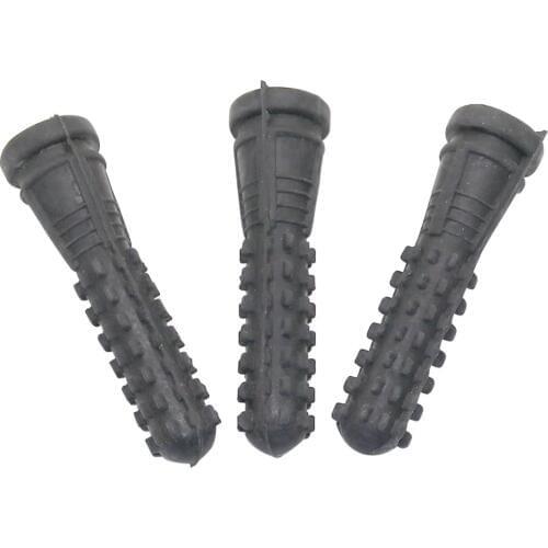 5Pcs Black High Quality Beef Tendon Material 9.2cm Poultry Plucking Fingers Hair Removal Machine Glue Stick Chicken Plucker