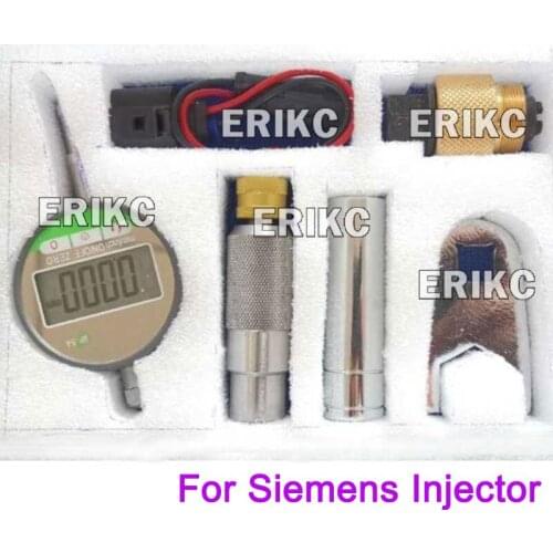 Common Rail Diesel Injector Tools for Piezo Siemens Injector Disassembly E1023613 Nozzle Shims Gaskets Adjustment Tool Kits