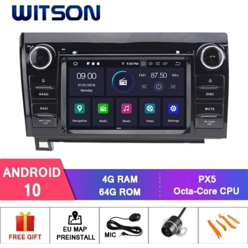 WITSON Android 10.0 car dvd player for TOYOTA TUNDRA (2007-2013) SEQUOIA(2008-2015) car audio dvd car radio car gps dvd player
