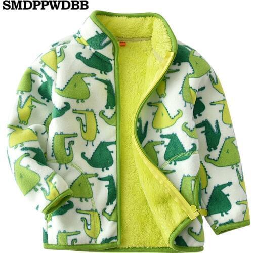 SMDPPWDBB Spring Fall Winter for Children Kids Girls Cute Soft Polar Fleece Jacket Coat Outerwear Cardigan Clothes Sweatshirt