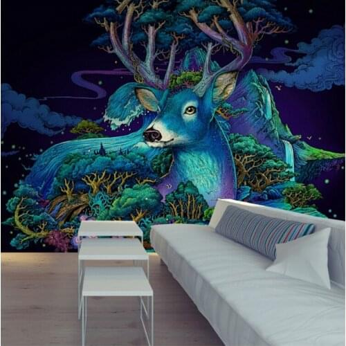 Beibehang children study room childrens room bedroom wallpaper cartoon three-dimensional background wallpaper for walls 3 d