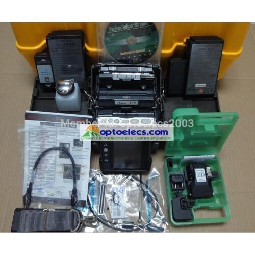 DHL Free Shipping 80S fiber optical fusion splicer with CT-30A fiber cleaver complete kits