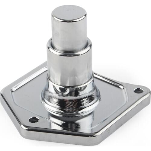 Chrome Solenoid Cover Starter Push Button For Harley Sportster Twin Dyna 1991-2010 2011 2012 2013 2014 2015 2016 2017 2018