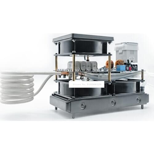 Induction Heating Machine Medium-High Frequency Induction Heater 2500W Induction Heating Board Metal Quenching Tool 110V/220V