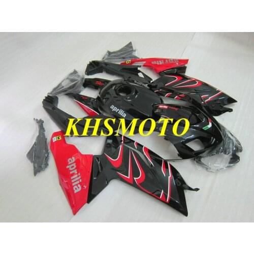 Injection Mold Fairing kit for Aprilia RS125 06 07 08 09 10 11 RS 125 2006 2011 ABS Red black Fairings set+gifts AA09