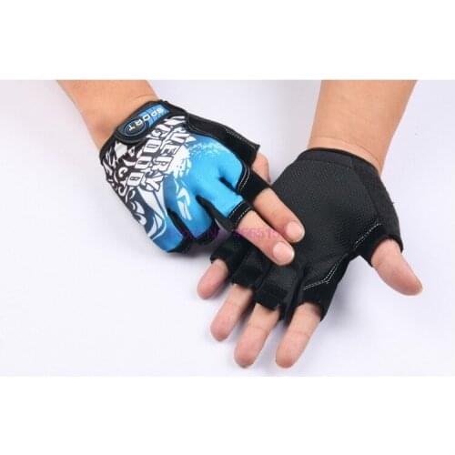 By DHL 100pair Men Women Fingerless Glove Exercise half finger male Fashion Gloves Half-finger Mittens