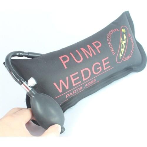Acheheng Black PUMP WEDGE LOCKSMITH TOOLS Big Size Auto Air Wedge Airbag Lock Pick Set Open Car Door Lock 27x13CM Hardware Tool