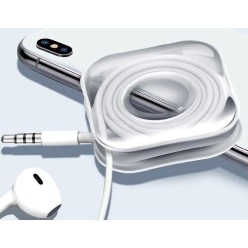 Nano Rubber Sticker Phone Holder For Car Wall Suction Phone Stand Cable Winder Strong Adsorption Wire Cord Protector Stickers