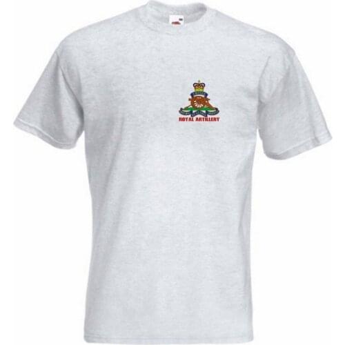 Newest 2018 Men T-Shirt Fashion O-Neck T Shirt Royal Artillery T-Shirt Or Sweatshirt Ra T shirt British Army Tee shirt