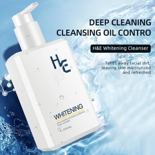 Hearn 200g Whitening Cleanser Niacinamide Oil Control Moisturizing Deep Cleansing Decomposition Melanin Cleanser