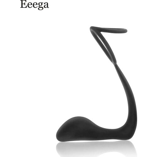 Silicone Male Prostate Massager No Vibrating Butt Plug Anal Masturbator G Spot Stimulator Adult Toys Anal Sex Toys for Man