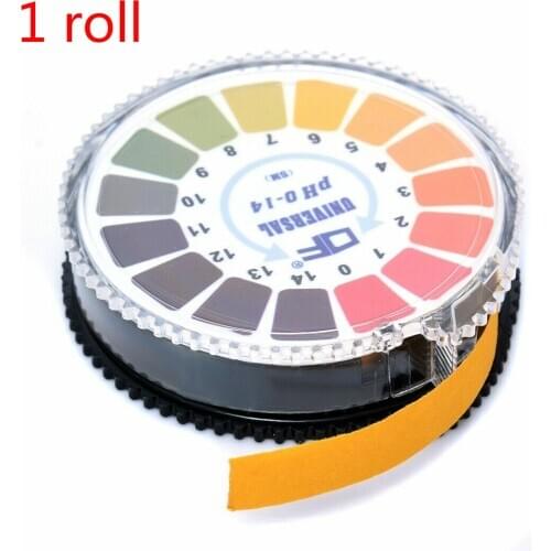 PH 0-14meter tester, used for water food test paper, alkaline pH meter, water roller, urine, saliva, soil litmus, Easy to carry