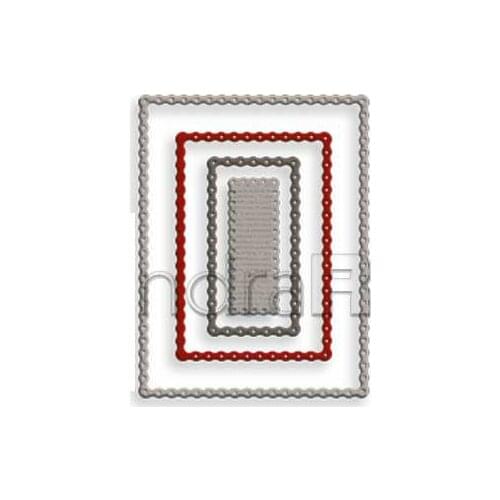 Wave-Frame with Piercing Points Cutting Dies Scrapbook Diary Decoration Stencil Embossing Template Diy Card Handmade 2021