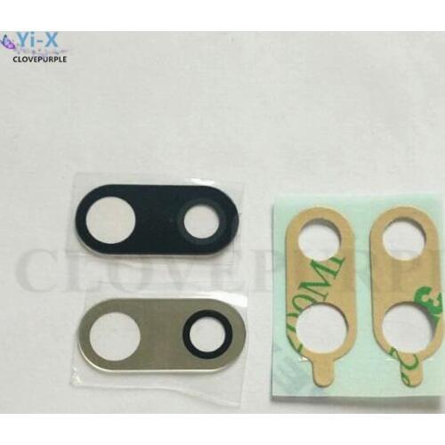 10PCS/Lot Rear Back Camera Lens Glass with stickers For LG V30 Replacemet Parts