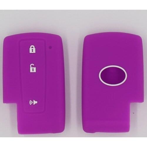 3PC Buttons Silicone Rubber Car Smart Key Cover Case For Toyota Camry CHR Prius Corolla RAV4 Prado C-HR Avalon Car Accessories