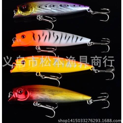 80pcs/lot 3.7" 9.5cm Classic Road sub Bait 0.41OZ 11.7g Tackle freshwater bass bait hard plastic lures bait dw-1220