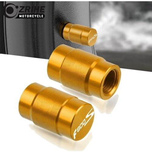 Motorcycle Accessories Couple Aluminum For BMW F800S 800 G S F Vehicle Wheel Tire Valve Stem Caps Covers for Universal cycle