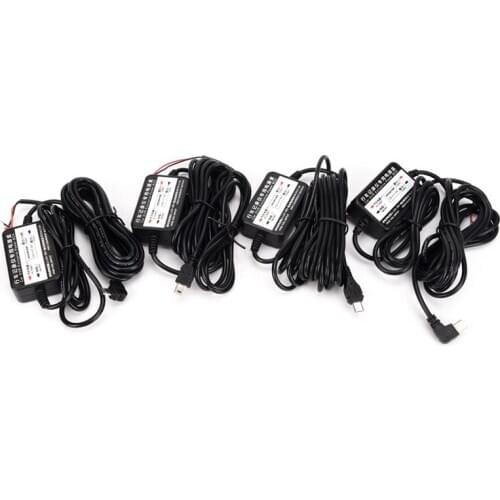 1Pcs 2*1.18in Micro/Mini USB Hard Wired Car Charger Power Inverter Converter For GPS Tablet Phone DVR Recorder