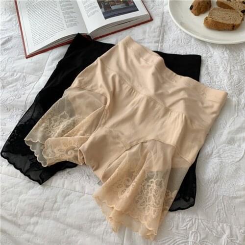 BS101 Soft Modal Safety Short Pants Woman Summer High Elasticity Plus Size Womens Skirt Pants Breathable Seamless Shorts Female