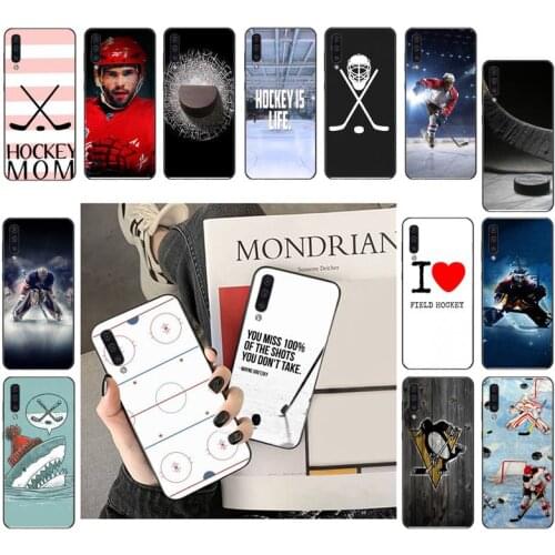Ice Hockey sport Mom Phone Case For Samsung A41 A31 A50 A32 A11 A12 A02 A52 A21 M31 A72 A51 A70 A71 A21S