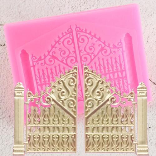 European Door Cake Border Silicone Molds Fondant Cake Decorating Tools Cupcake Chocolate Mold Baking Accessories