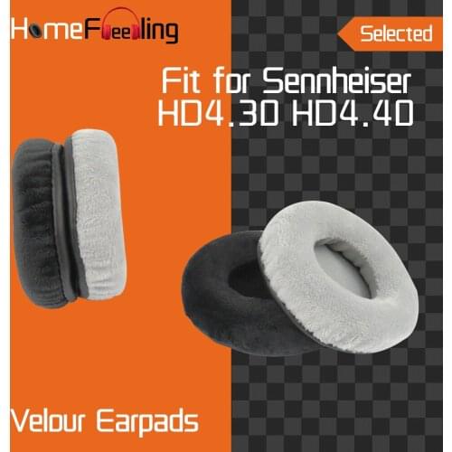 Homefeeling velour Earpads for Sennheiser HD4.30 HD4.40BT Headphones Earpad Cushions Covers Replacement