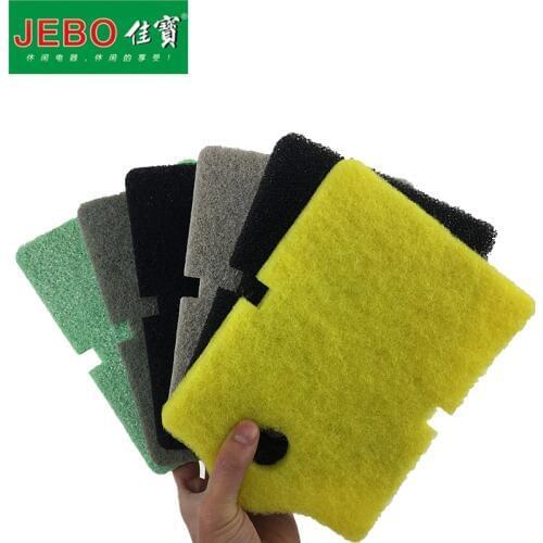 JEBO 6 in 1 Efficient Filter Sponge Cotton For Exteranl Filter Tank 6pcs Different Original Sponge 805 809 815 819 809B 803