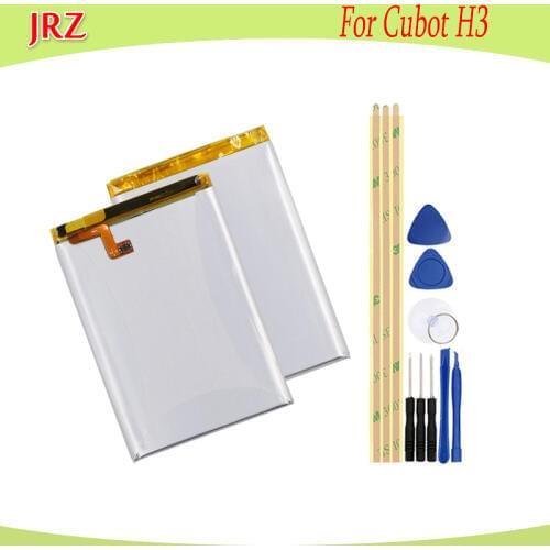 JRZ 6000mAh battery For Cubot H3 phone High quality Replacement Batteries Bateria with tools