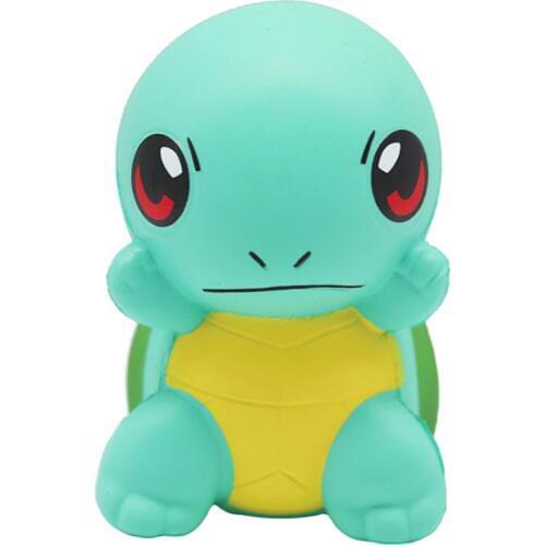 New Cute Green Turtle Doll Squishy Slow Rising Simulated Animal Soft Squeeze Toys Stress Relief Novelty Fun for Kid Gift Toy