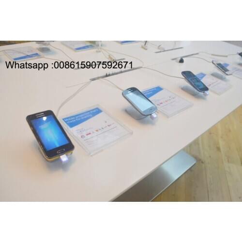 Mobile Phone Anti-Theft Device Phone Burglar Alarm Mobile Security Display Stand Phone Alarm 10 Ports Security Box