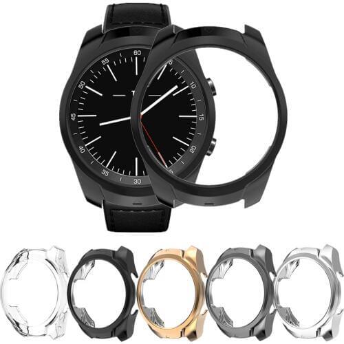 Scratch-Proof Soft TPU Protective Watch Case for TicWatch Pro Cover High Strength Plating Bumper Shell Smartwatch Accessories