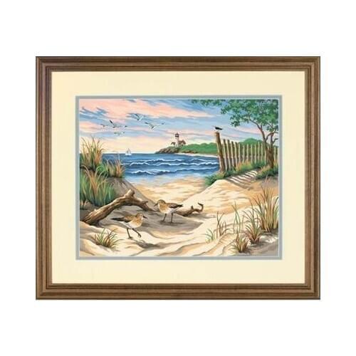 Top MM Counted Cross Stitch Kit Fan blowing a fan Handmade Needlework For Embroidery 14ct Cross Stitch DIM 13634