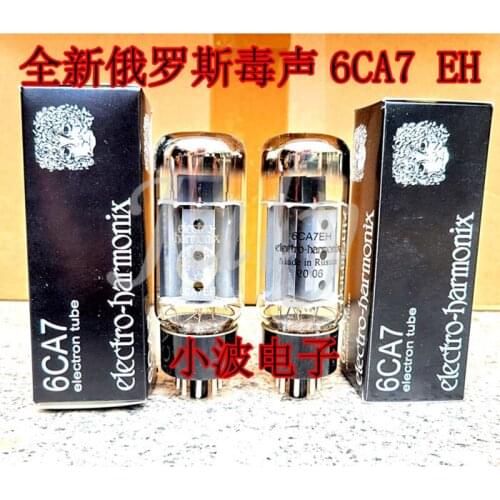 The new Russian EH 6CA7 vacuum tube can replace EL34 6p3p 5881 and can be accurately paired