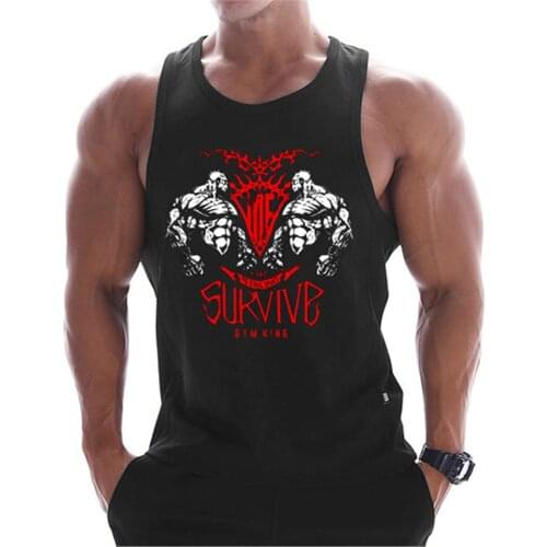 2021 new gyms clothing cotton bodybuilding tank top bodybuilder mens ropa hombre tops singlet erkek sleeveless singlet men