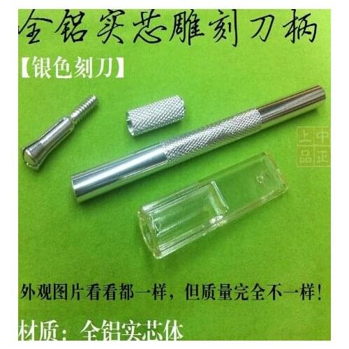 Knife+25pc blade Multi Knife Tool Non-Slip Metal Scalpel Knife Tools Kit Cutter Engraving Craft knives Repair Hand Tools ml169