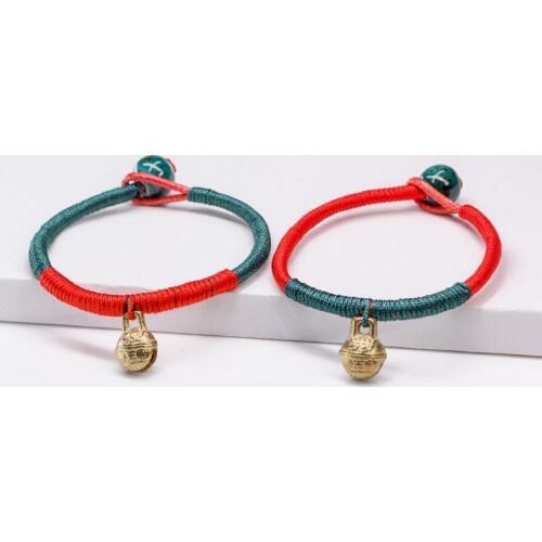 Original New Lucky Fish Charm Bracelets For Women Bead Red String Ceramic bracelets bangles Men Accessories Lovers Jewelry