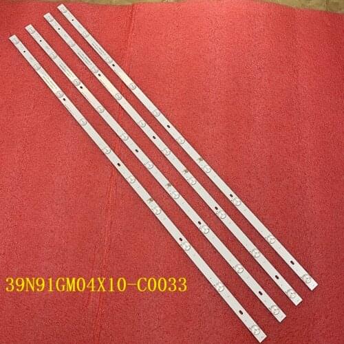 4pcs/set LED Backlight strip for philco ph39n91dsgw Ph39n91 39N91GM04X10-C0033 CJ 1.30.139N91007R