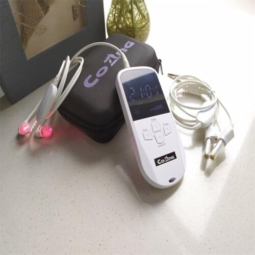 Drop ship Rhinitis Sinusitis Cure Therapy Nose Treatment Nose Massage Device Cure Hay Fever Low Frequency Pulse Laser Health Car