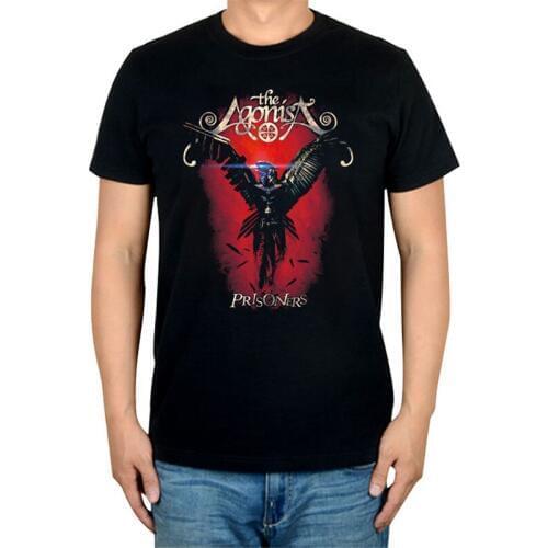 Darkrai 10 designs The Agonist Rock Black Demon Crow shirt fitness heavy Metal short sleeve print Rocker tees skateboard